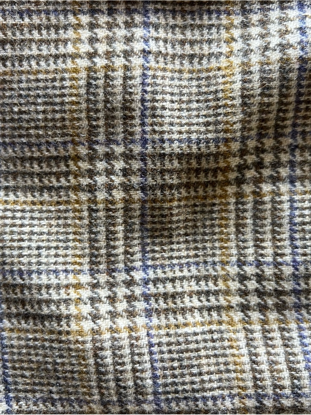 J.Crew 100% Wool Plaid Mini Skirt Size 10 Brown Beige Preppy - Picture 6 of 8